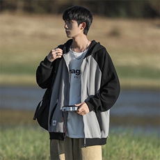 秋季新款男百搭CITYBOY风针织外套WT3408-P55控78，男装夹克，星座717
