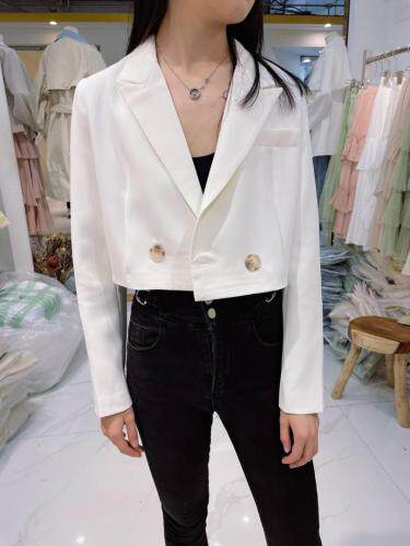 长短两穿西装外套，女装西装，迷吉meeggle