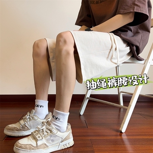 夏季短裤男宽松潮流港风百搭五分裤运动短裤CK2413-P20图片
