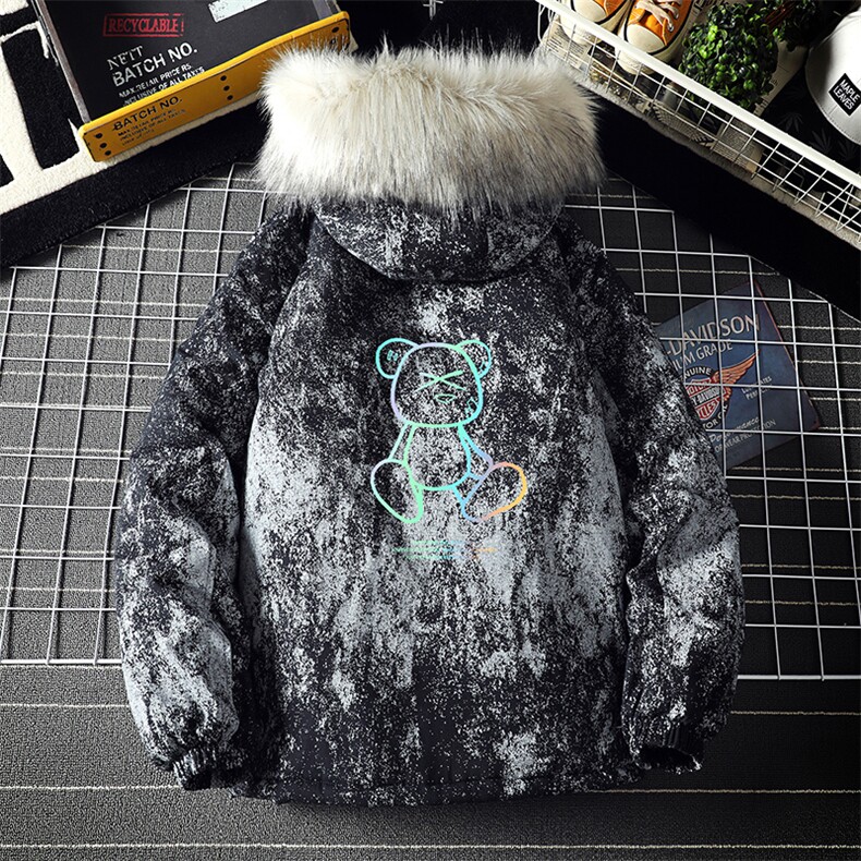 MC49139-P135 日系潮衣男大码派克服男工装服外套袄图片