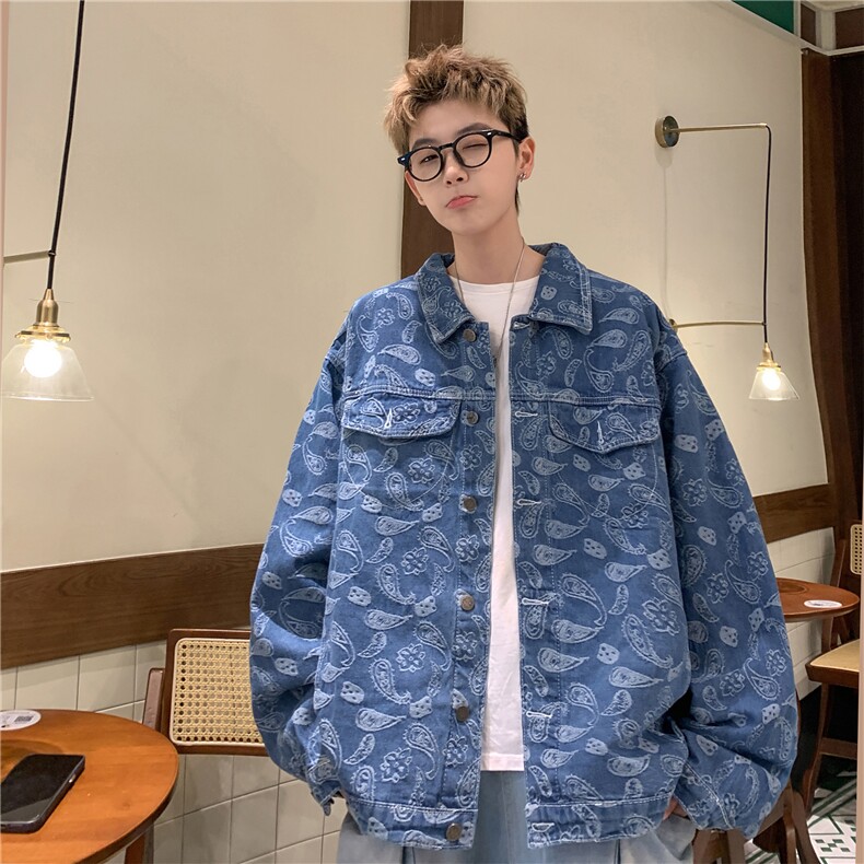 现货五千件2024春款牛仔夹克A158-JK205-P50特价，男装大码男装，电商A158-1