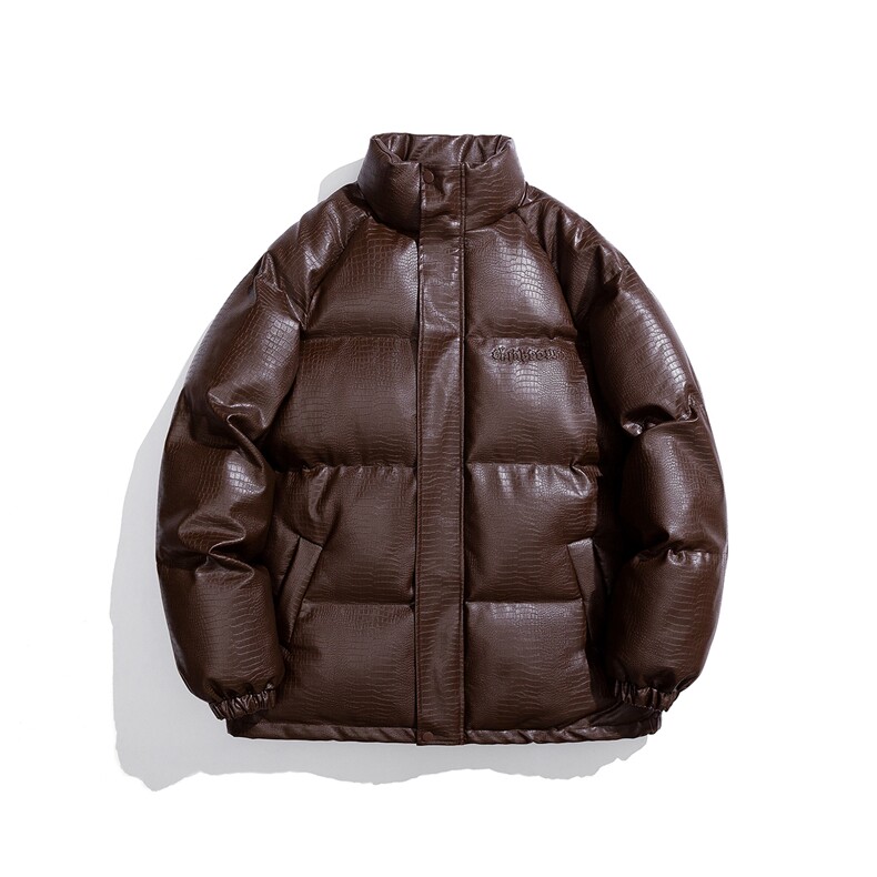 1白底鳄鱼纹钢印字母设计棉衣男MY77093P120控168抖音控198,男装棉衣,星座226-2