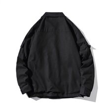 2021春秋季新面料95%棉5%其它纤维里料100%聚酯纤维J966-P80，男装夹克，电商A001
