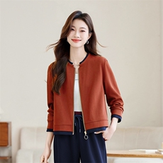 棒球服外套女装2026新款春季洋气正肩休闲短款夹克上衣长期有货，女装短外套，璐依舞