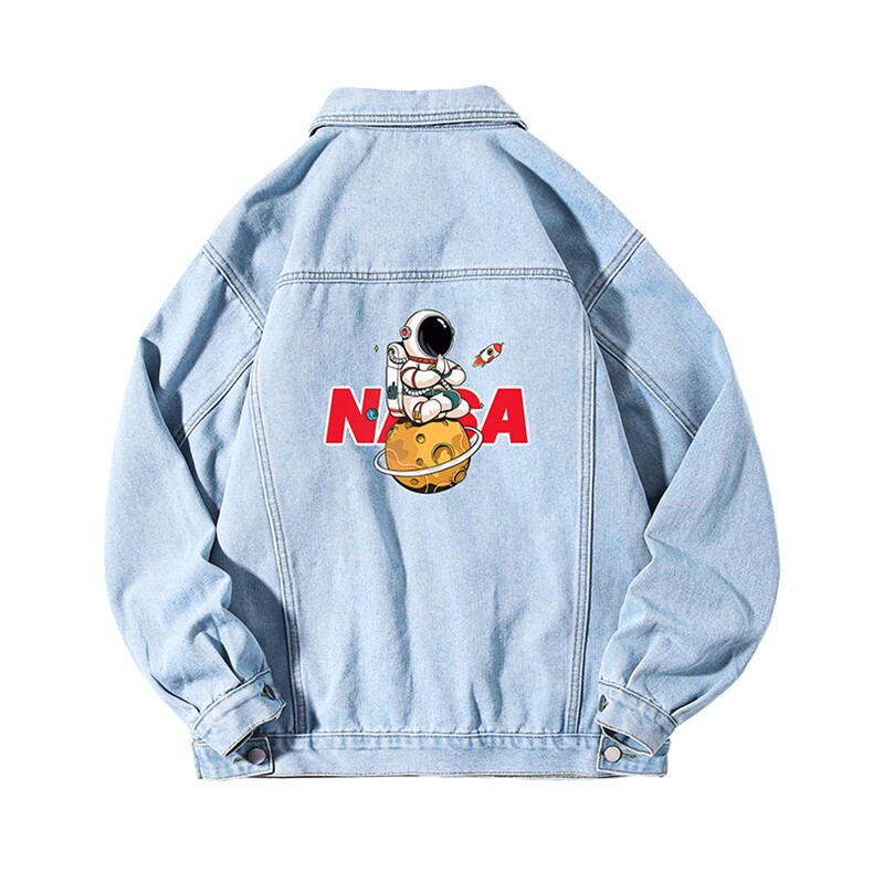 牛仔夹克男大码牛仔外套男茄克NJ77289-P60,男装工装外套,电商A040A