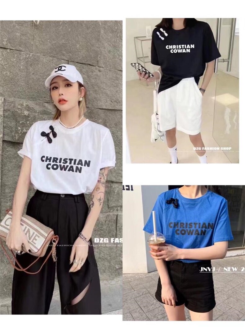 夏装新T恤新款，女装T恤，依人久久