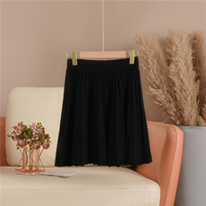 百褶裙半身裙女秋冬2025新款羊毛裙短裙高腰A字裙半裙裙子伞裙子，女装半身裙，西欧羊绒