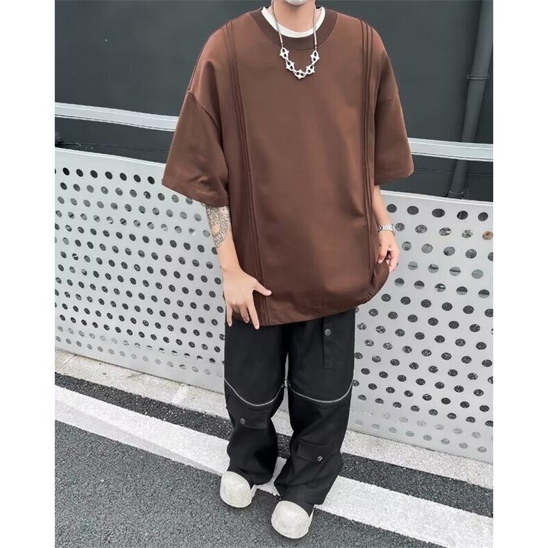 2024春夏季新款男休闲圆领短袖T恤T134P42,男装T恤,星座1116-2