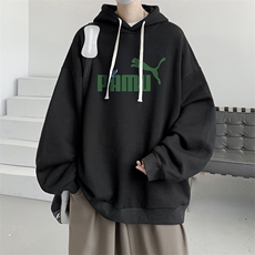 连帽卫衣男大码运动服帽衫外套WY2227-P35加绒款-P40，男装卫衣，电商A040