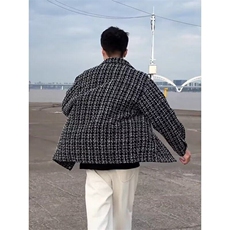 红男士秋季外套时尚休闲韩版夹克潮流帅气百搭男士外套嘻哈，男装夹克，星座506A
