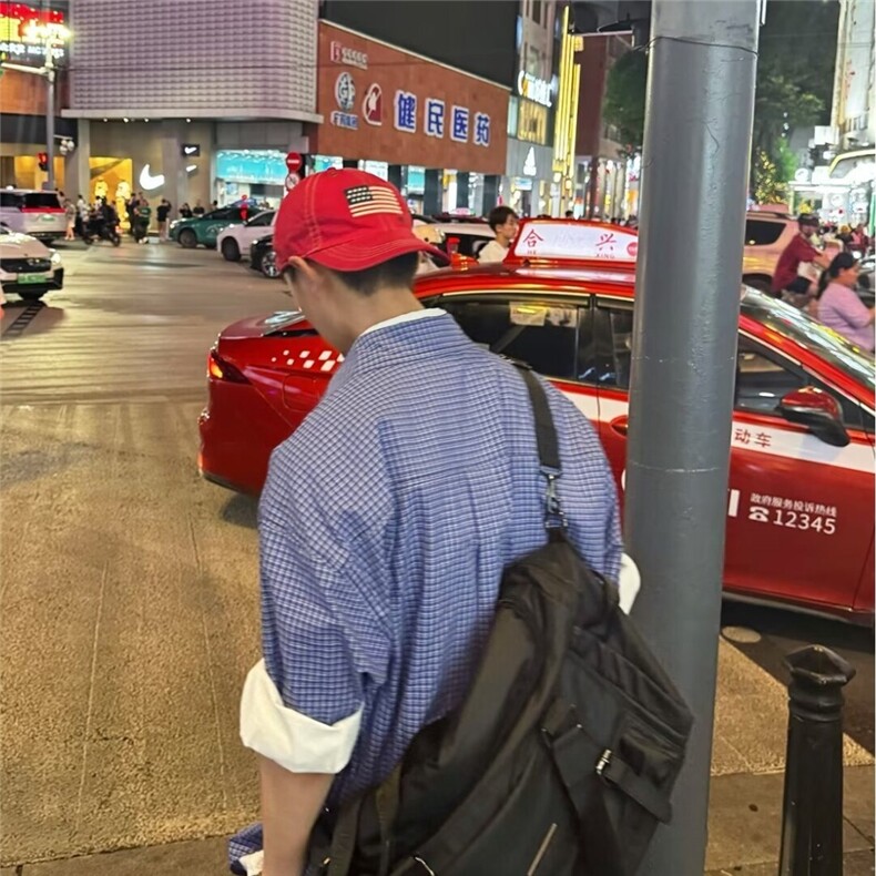 M152-P30青少年复古学院风格子衬衫2025春秋季新款,男装衬衫,电商B323A