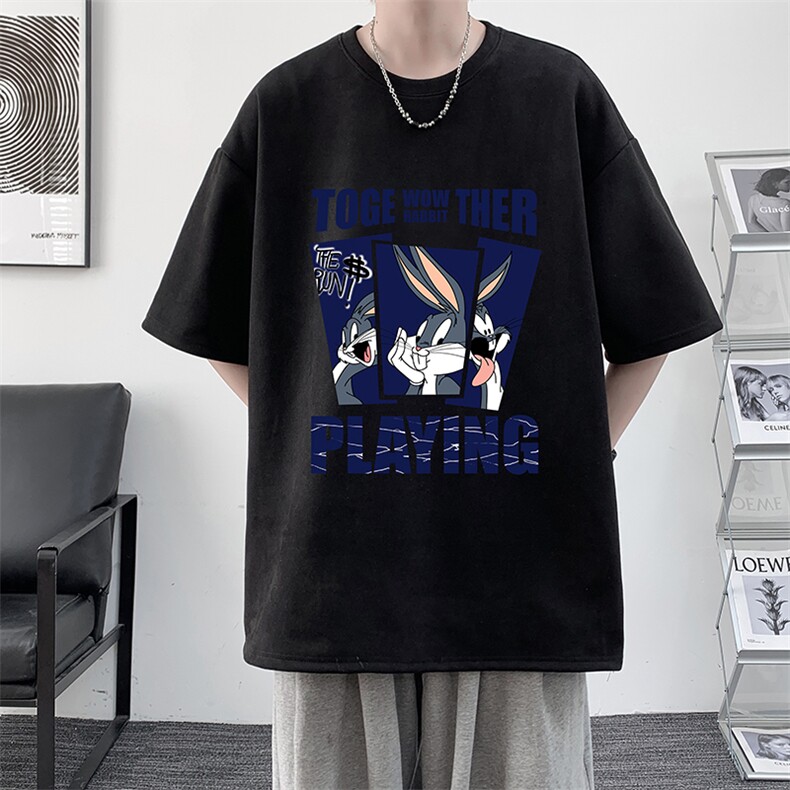 麂皮绒短袖t恤男大码半袖男JD82234-P25,男装T恤,电商A040