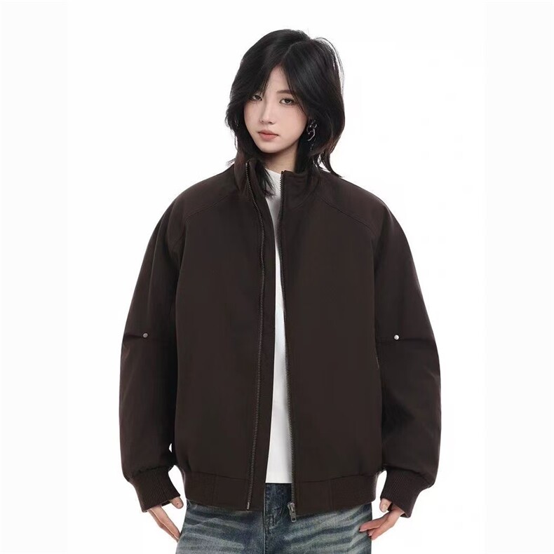 1506-1/JM5091/P75美式潮牌棒球服夹克潮宽松百搭情侣飞行夹克，男装夹克，星座1506-1