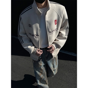 三条杆开衫绣花外套男 cp103-特p：70图片