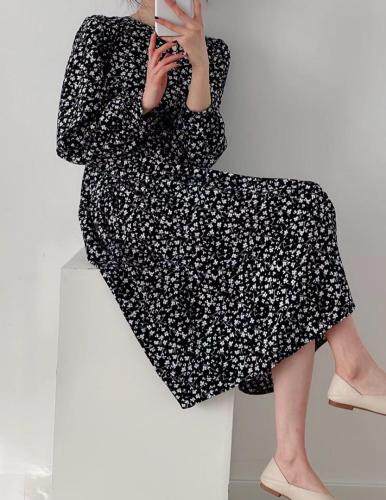 印花连衣裙，女装连衣裙，FMV