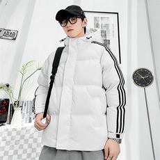 2025冬季棉衣青年男外套加厚潮牌ins连帽青春流行潮流MY8202-P60，男装棉衣，星座1402-1
