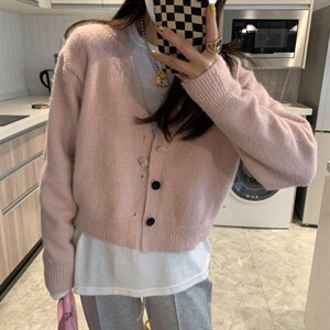 新款  爱心钻卡小开衫  软乎乎图片