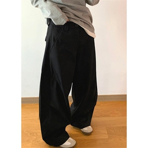 复古高街工装裤男直筒阔腿休闲裤年新款长裤  KX1564图片