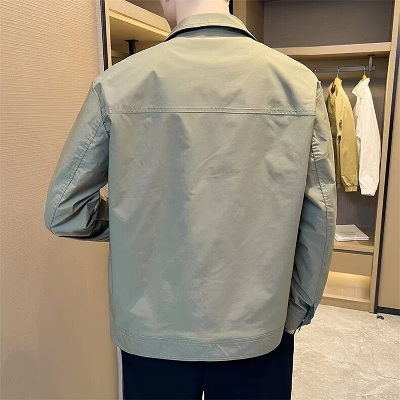 男装2026新款衣服高街男潮牌外套春秋季翻领工装夹克百搭长袖,男装夹克,星座218-1（原230）