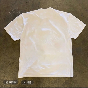 1506/QDX70260/P31新款T恤时尚百搭休闲高品质潮牌卫衣半袖高品质图片