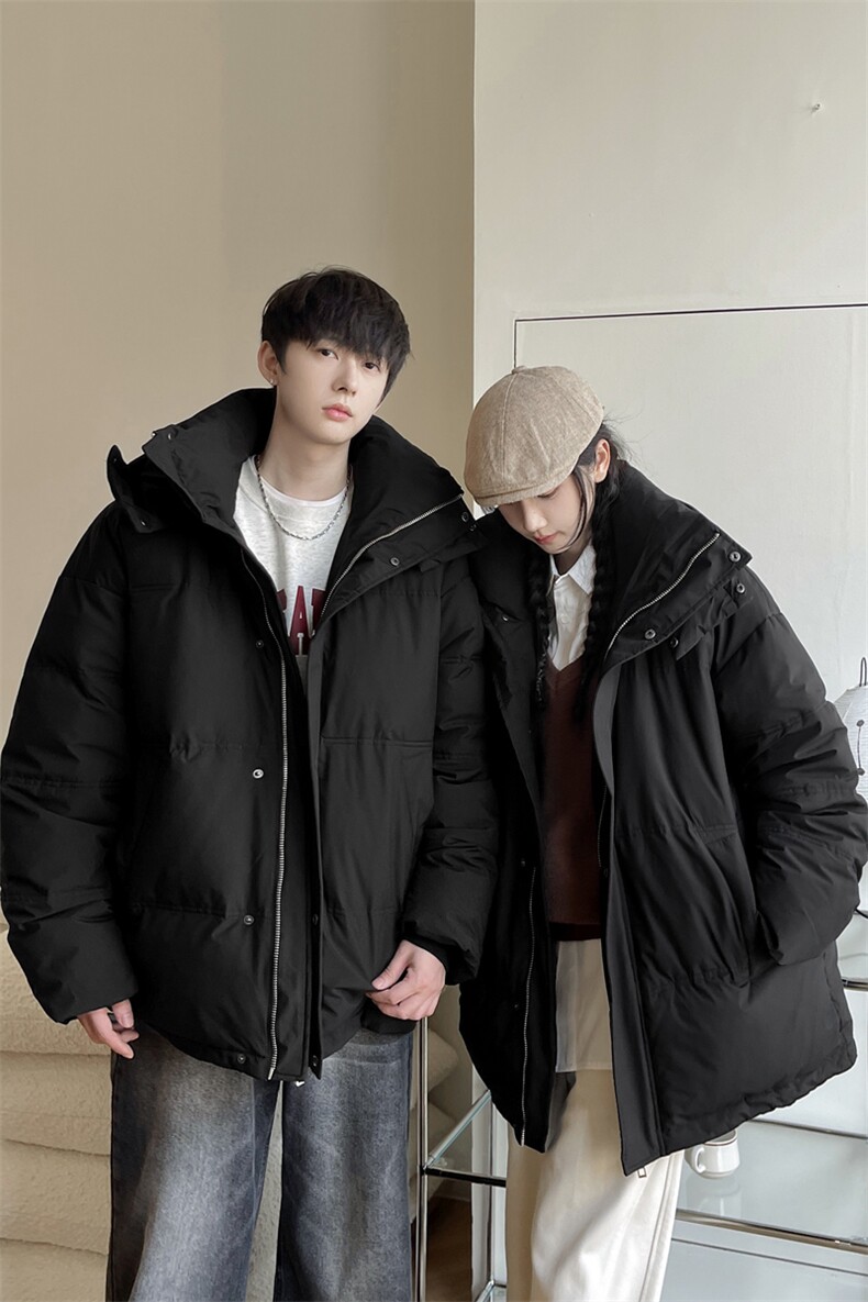 羽绒服男冬季新款港风宽松连帽加厚外套上衣YR922-P155,男装羽绒服,星座214-3