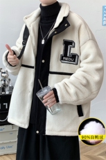 冬装青少年羊羔绒外套加绒加厚休闲羽绒服男女8103-P185控价258，男装羽绒服，电商A441-1