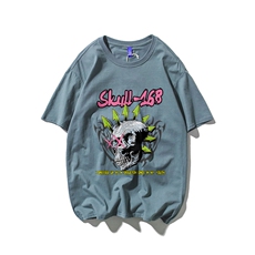 T恤潮流圆领男港风印花2026夏季新款短袖DS-B299-ZY1831特批P25，男装T恤，电商A061-1