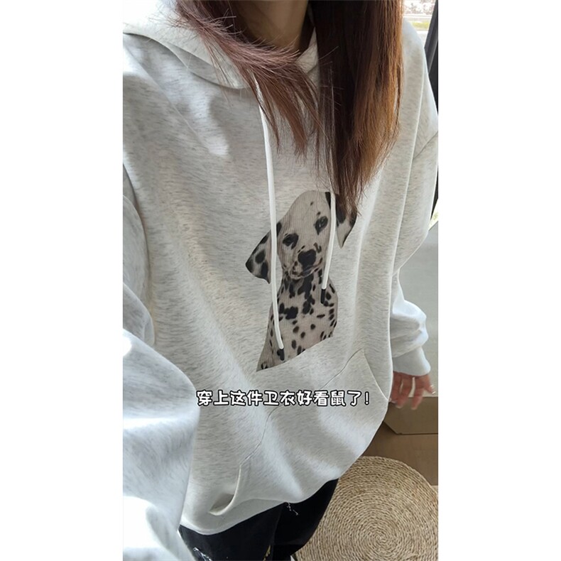 秋季新款卫衣女宽松休闲百搭高级感上衣W4696-特价37，男装卫衣，电商A007