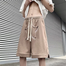 新款微弹慵懒休闲裤气质时尚潮牌潮青春流行夏季男潮流短裤，男装休闲裤，星座716-3