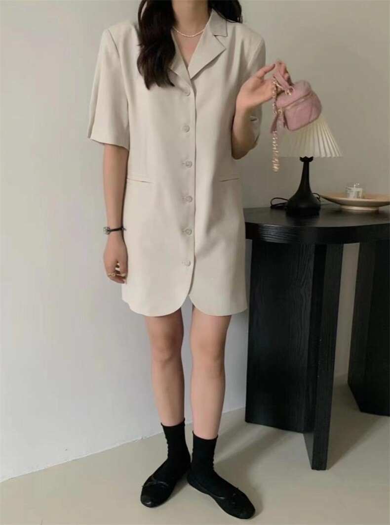 短袖西装裙3色2码，女装西装，SYH