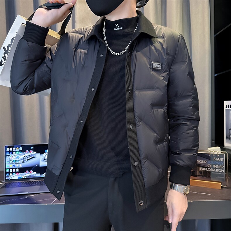 羽绒服数据2025新标85%白鸭绒有报告YR2699-TP179控299,男装羽绒服,星座301B-1