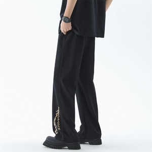 量大优 供视频 冰丝风刺绣长裤 CK28 m-5XL 特P35图片