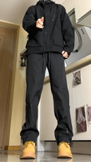 2025秋冬抖音数据款休闲防水冲锋裤特P35加绒45，男装休闲裤，电商B388