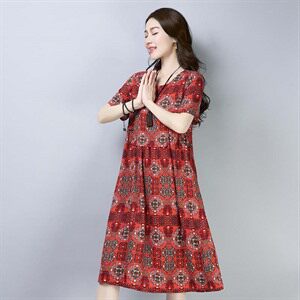 连衣裙 2021年夏季 修身  显瘦 花色 显瘦 潮流 气质 韩版  图片