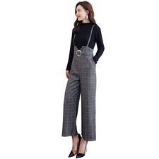 2021春季套装百搭修身时尚知性优雅长袖高领潮流舒适，女装套装/套裙，瑶迪依秀