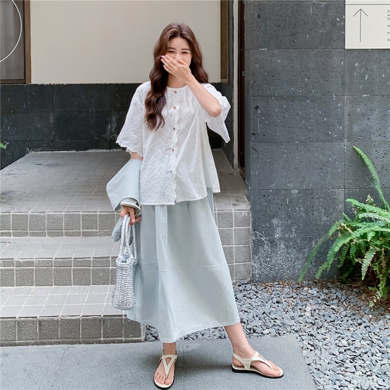 现货数据好蓝色刺绣休闲三件套2054P185K258,女装套装/套裙,2C176