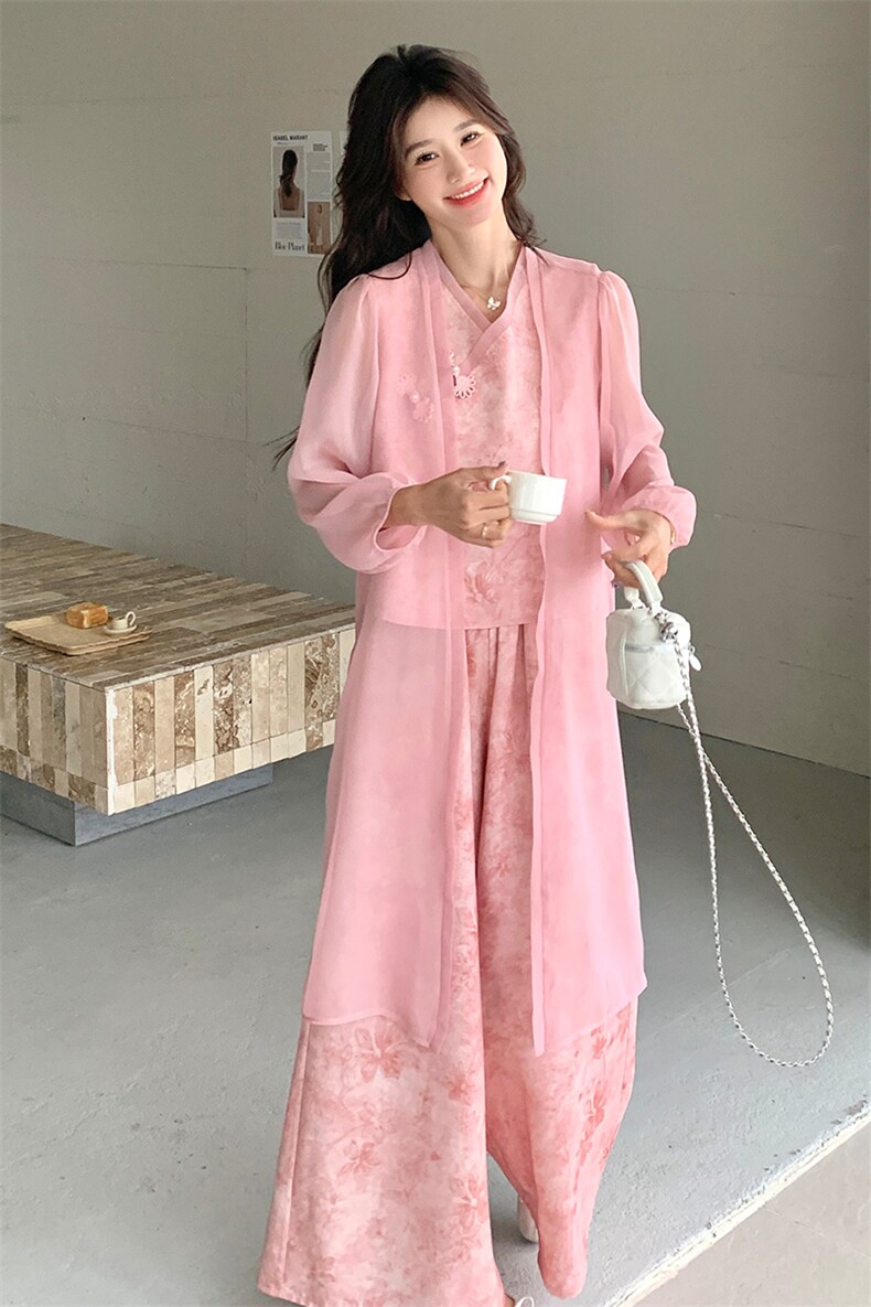 夏装新款风三件套2C339-2869-P165-K245,女装套装/套裙,2C339