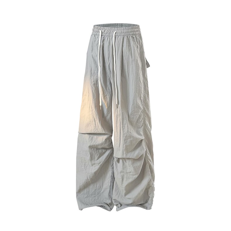 夏季速干卫裤多巴胺伞兵裤运动工装裤男女情侣冰丝休闲裤GK626p40,男装休闲裤,星座302B-2