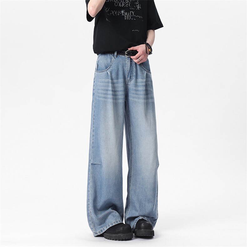 C315-5048夏季高质量冰丝软牛仔垂顺看得见【带】(P60X89)3,男装牛仔裤,电商C315