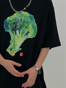 （现货）火爆西兰花图案t图片