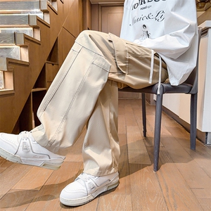 春季工装休闲裤男士直筒宽松长裤户外潮流运动裤A266-KZ1106-P30