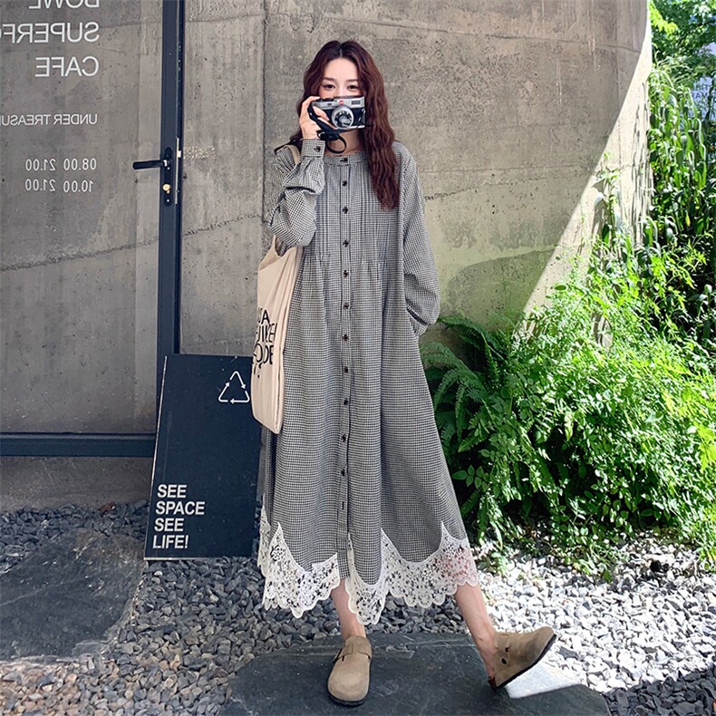 【有货】新款蕾丝拼接连衣裙2D012-2558-P165-258,女装连衣裙,2D012