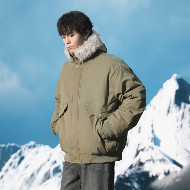 韩版冬季新款舒适亲肤潮流百搭男棉袄外套加棉加厚棉服2998-P115,男装棉衣,电商B306