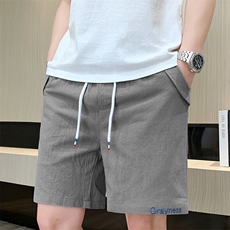 刺绣水洗棉麻五分裤，男装牛仔裤，星座1206-1（原A206-1）
