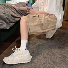 夏季休闲五分口袋工装裤男学生帅气直筒运动阔腿外穿短裤D640，男装牛仔裤，星座1116A-1（原606A）
