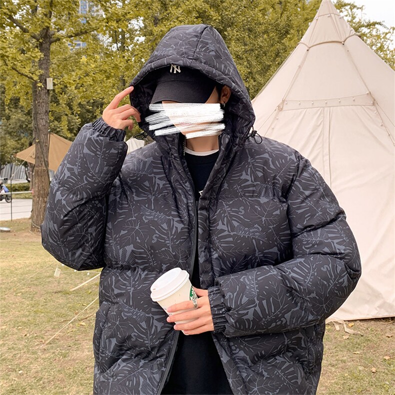 港风2026新品冬季宽松情侣装男装棉衣棉服冬装加厚外套D004-P85,男装棉衣,星座717