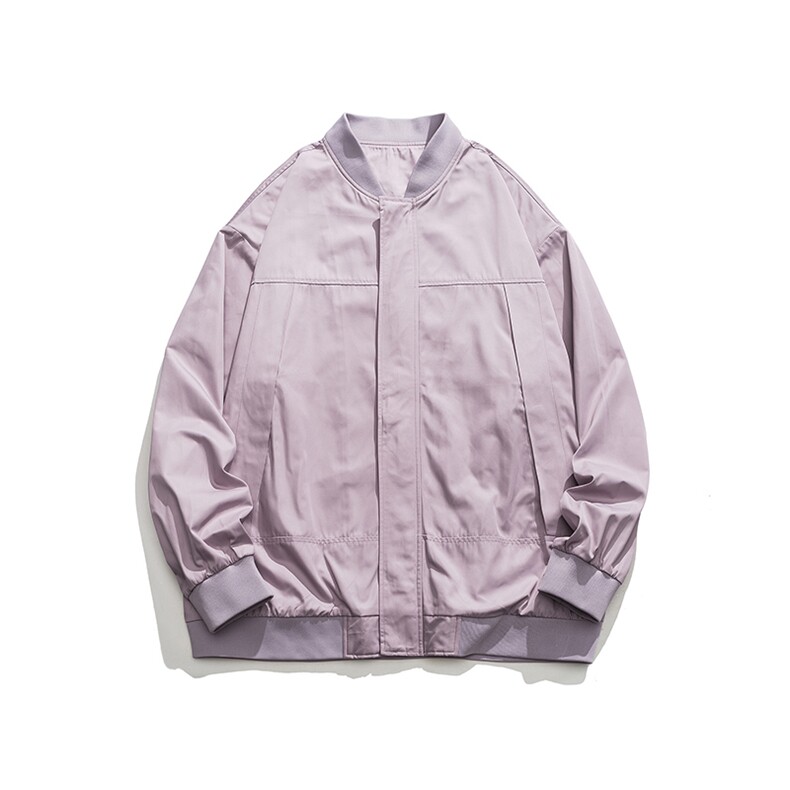 新款飞行夹克男美式复古棒球服外套高街潮牌CYJK9269 P-75控价109图片