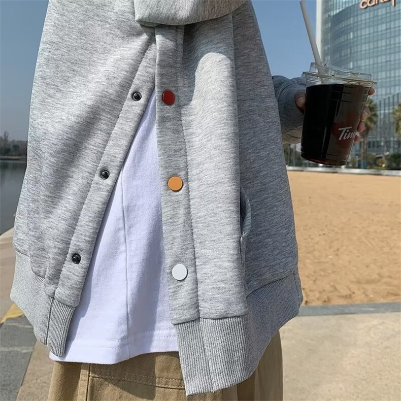 春季新款美式男外套连帽开衫卫衣夹克J140P36,男装夹克,星座1116-2