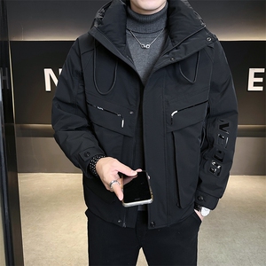 标50绒 冲锋衣羽绒服男连帽三防面料保暖Y8611-P235 控券后 298图片