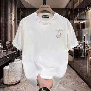帅气 人生苦短  抖音  现货  冰丝 男士 短袖T68-P48图片